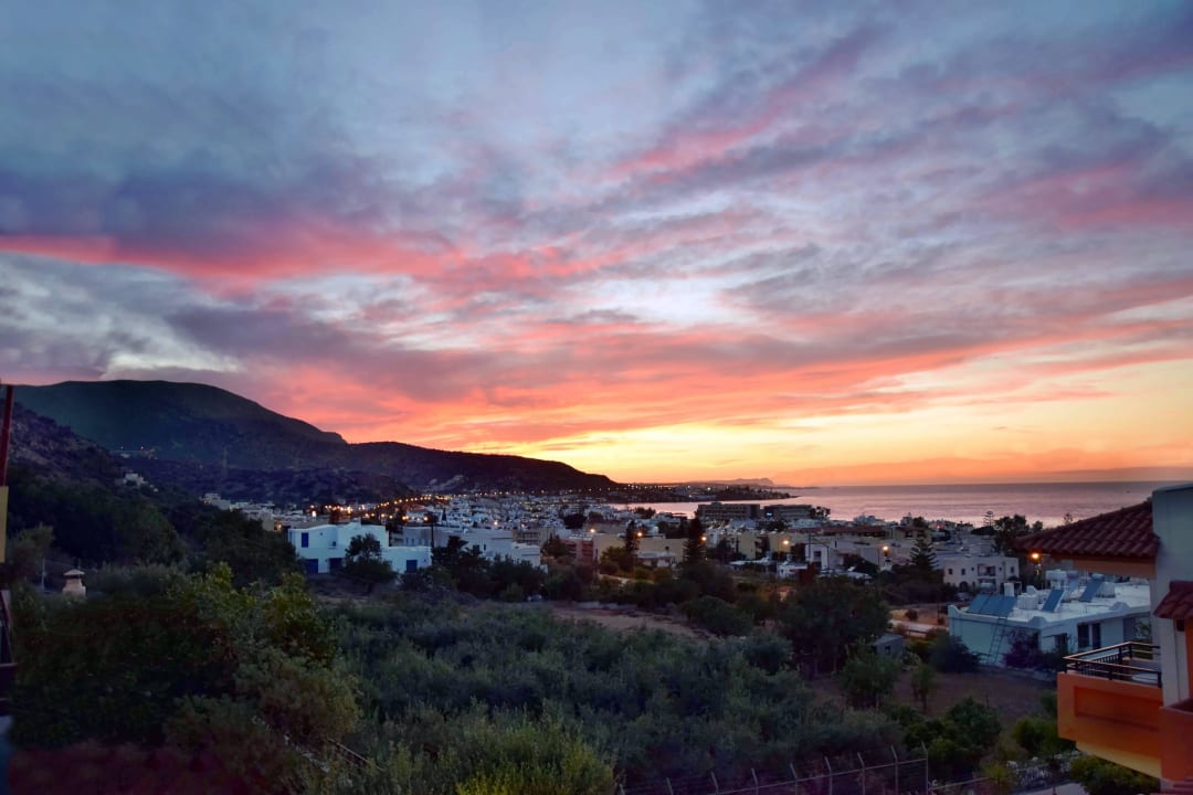 Sonnenuntergang Koni Village Hotel