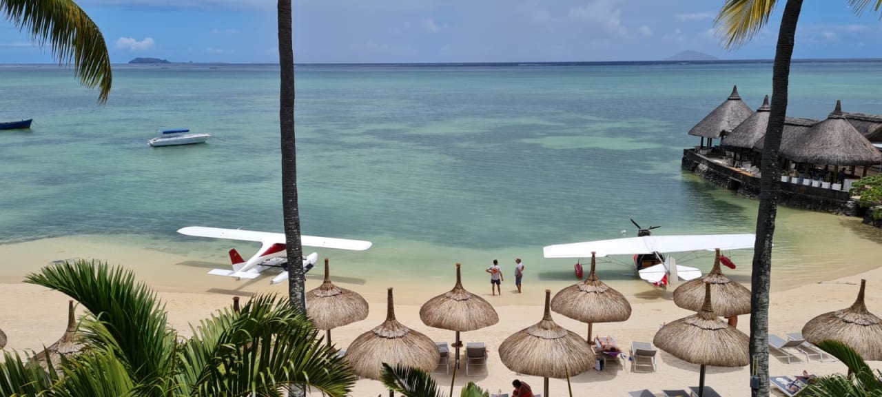 Ausblick Veranda Paul & Virginie Hotel & Spa - Adults only
