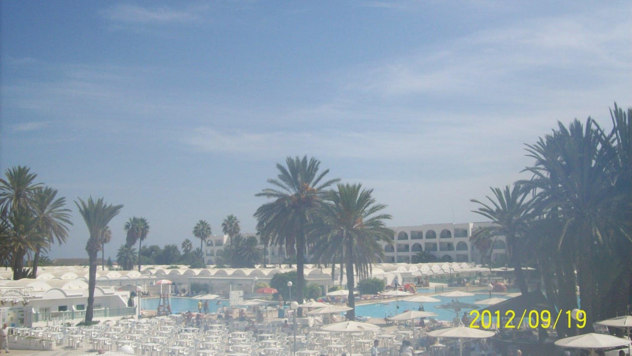 Blick vom Speisesaal  El Mouradi Club Kantaoui