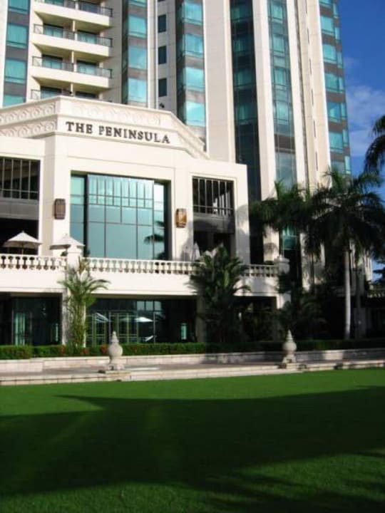 Rückseite Hotel The Peninsula Bangkok