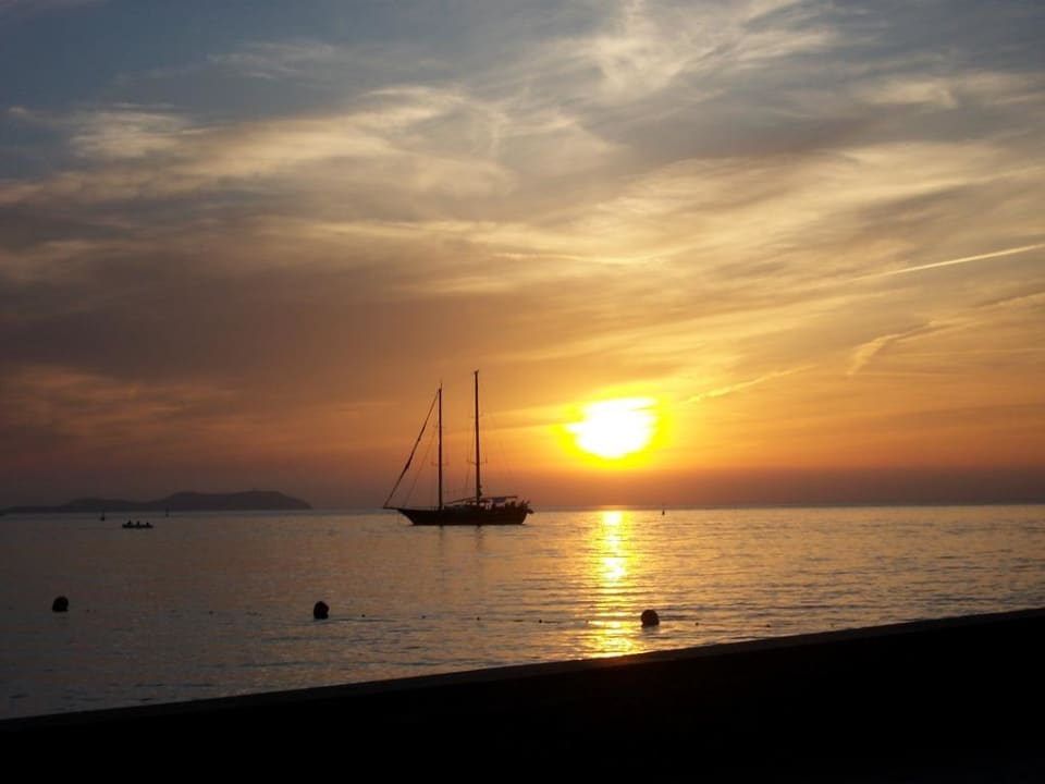 Sonnenuntergang Hotel Osiris