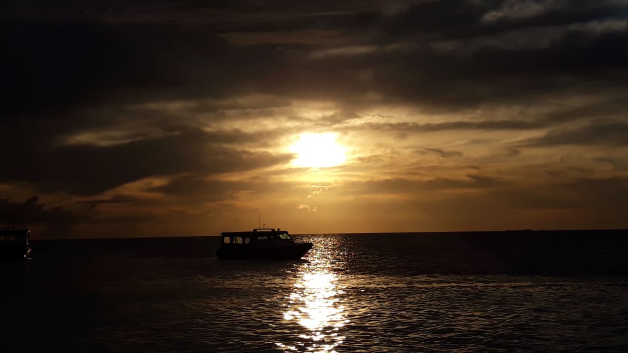 Ausblick Angaga Island Resort