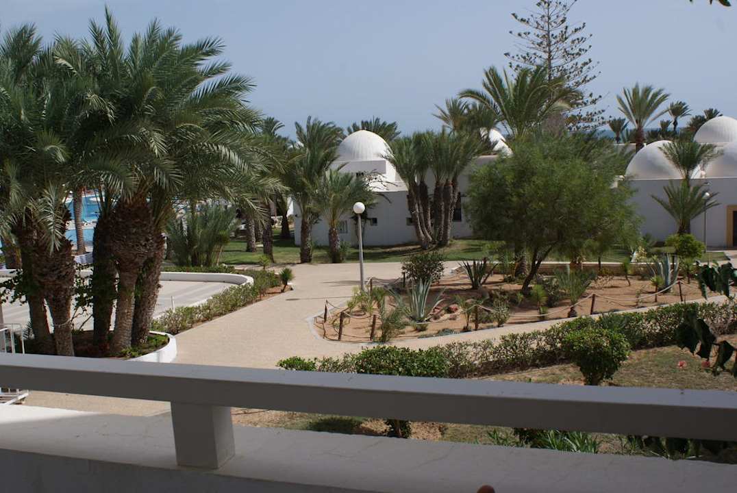 Ausblick vom Zimmer Hotel El Mouradi Djerba Menzel