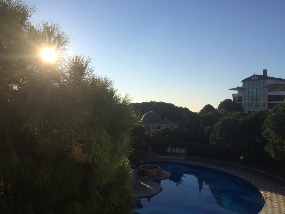 Ausblick vom Balkon  Voyage Belek Golf & Spa