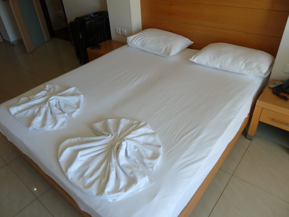 Die gemachten Betten Hotel Corissia Princess