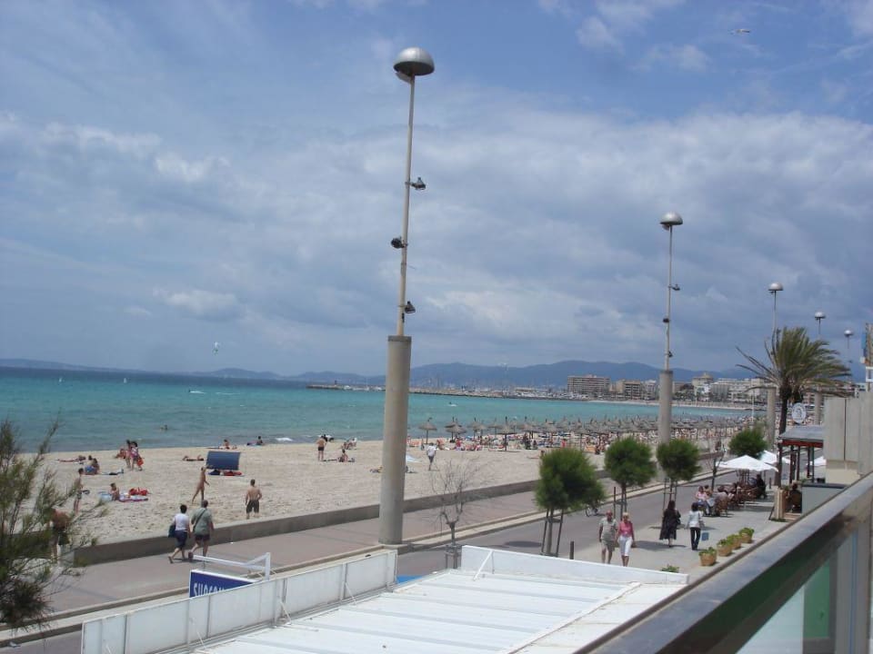 Blick nach Can Pastilla Aparthotel Fontanellas Playa