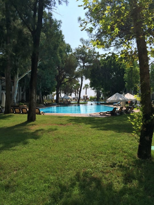 Ogród między bungalowami Sherwood Exclusive Kemer