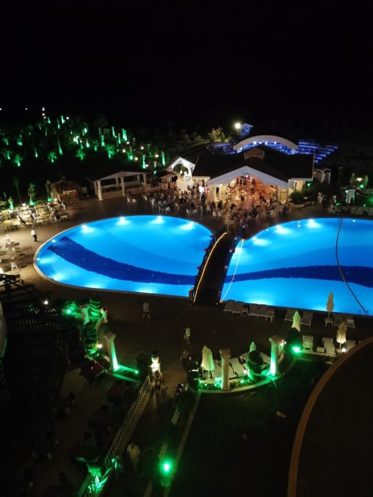 Abendlicher Blick vom Balkon Roma Beach Resort & Spa 16+ Adult Only