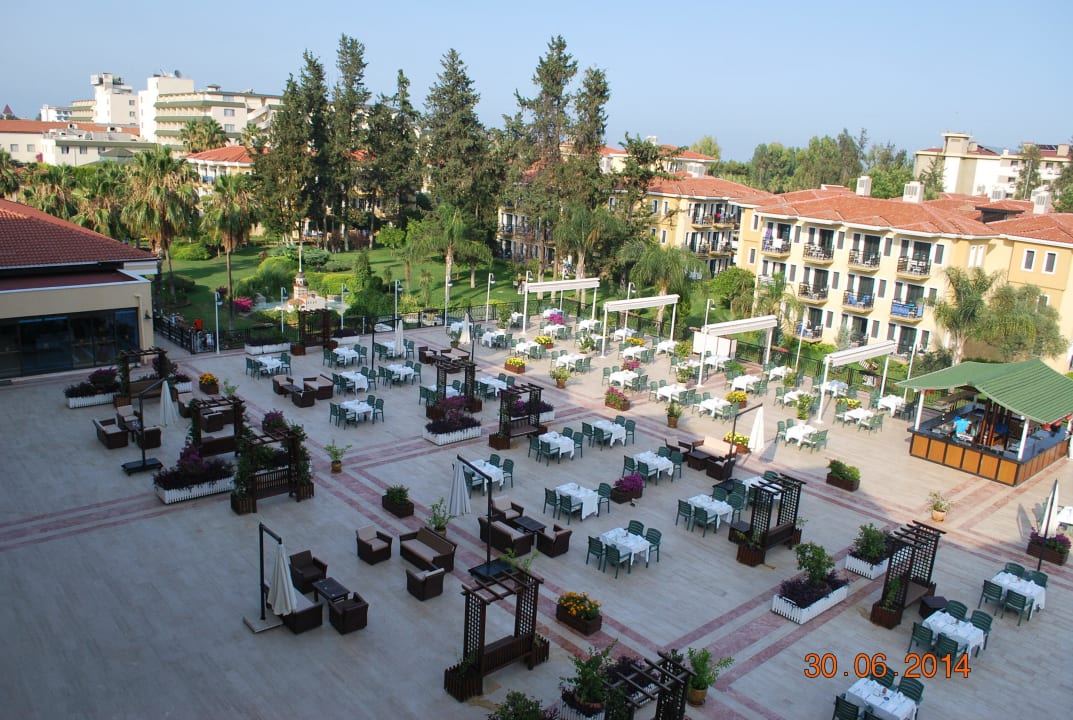 Taras restauracji głównej Club Hotel Phaselis Rose