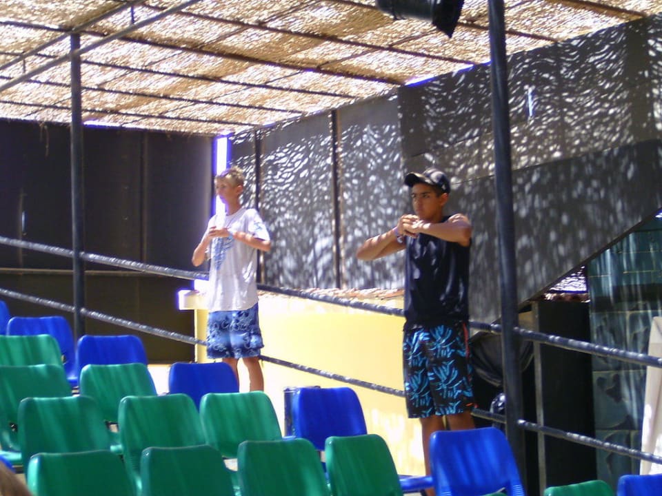 Proben zum Vampir Tanz Golden Beach Resort