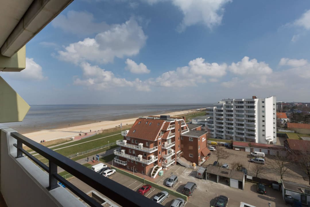 Whg. 104, Balkon Christiansen im Panoramahaus Duhnen