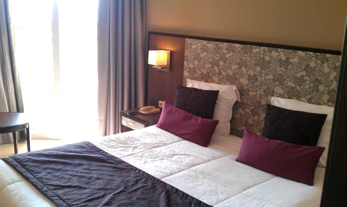 Hotelbett, sehr gemütlich!  Hotel Rosa Beach