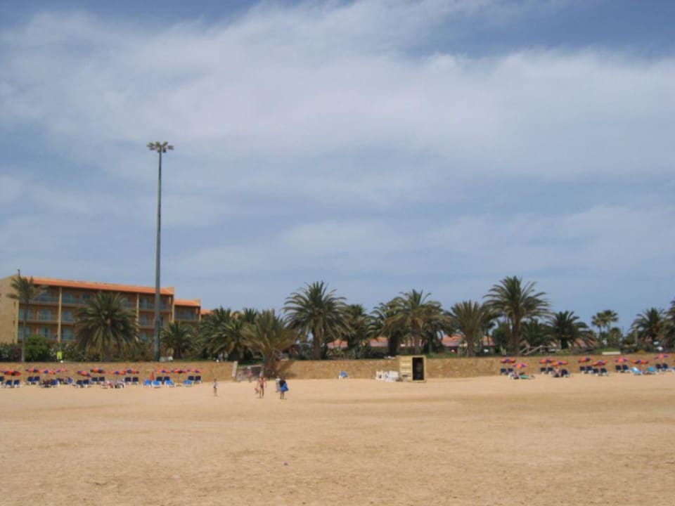 Hotel vom Strand aus gesehen Barceló Fuerteventura Mar