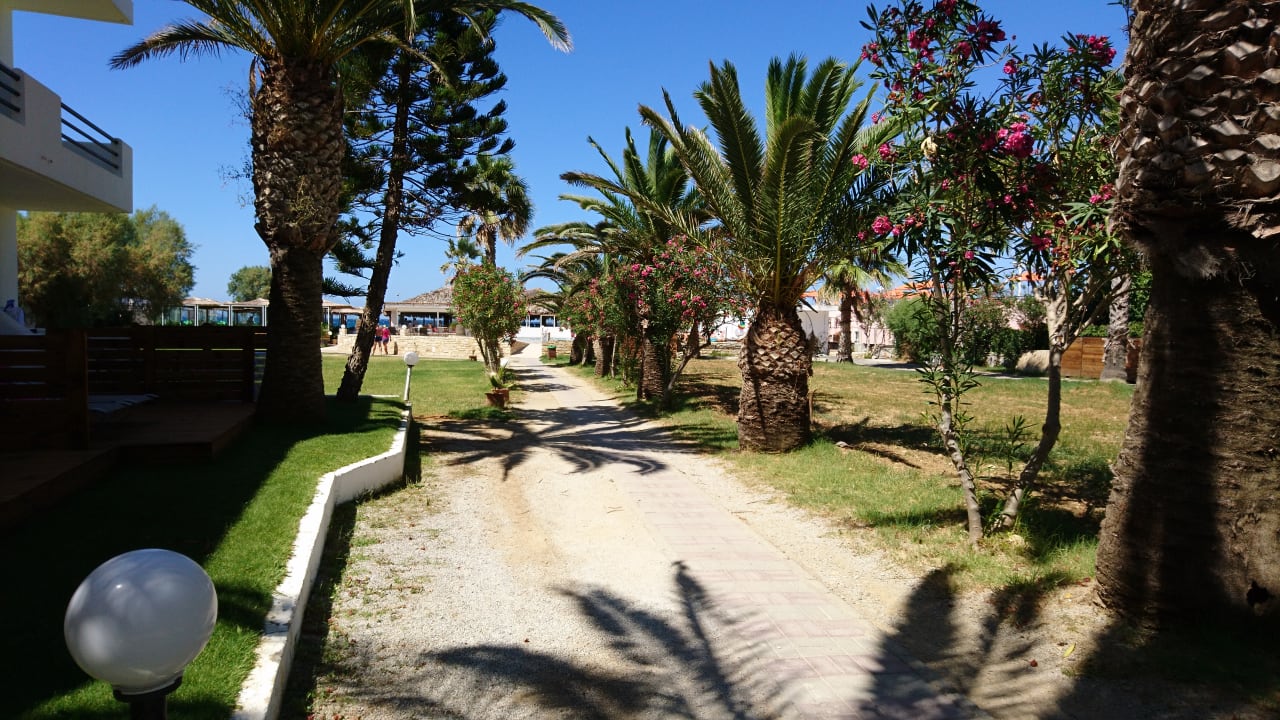 Ausblick HARPIN Happy Days Beach Hotel