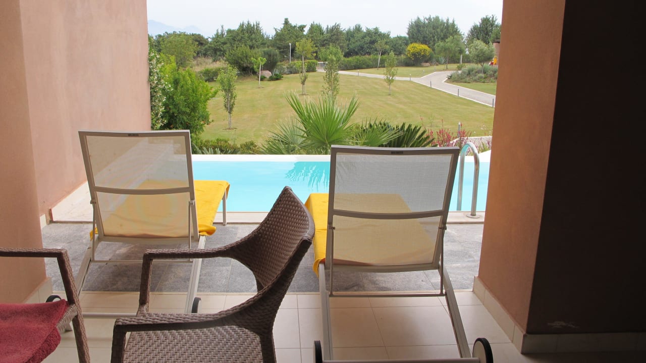 Blick vom Zimmer Atlantica Belvedere Resort