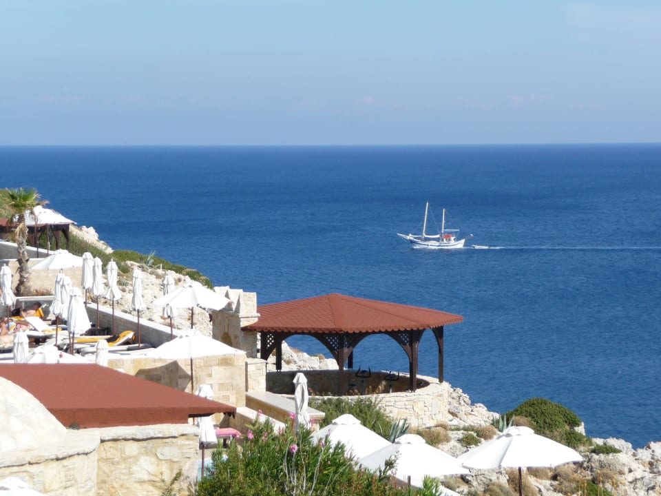 Schöner Meerblick Hotel Kalithea Horizon Royal