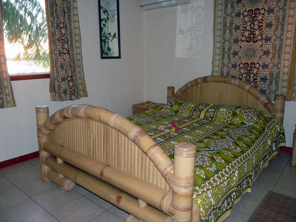 Schlafzimmer Pension Maupiti Residence