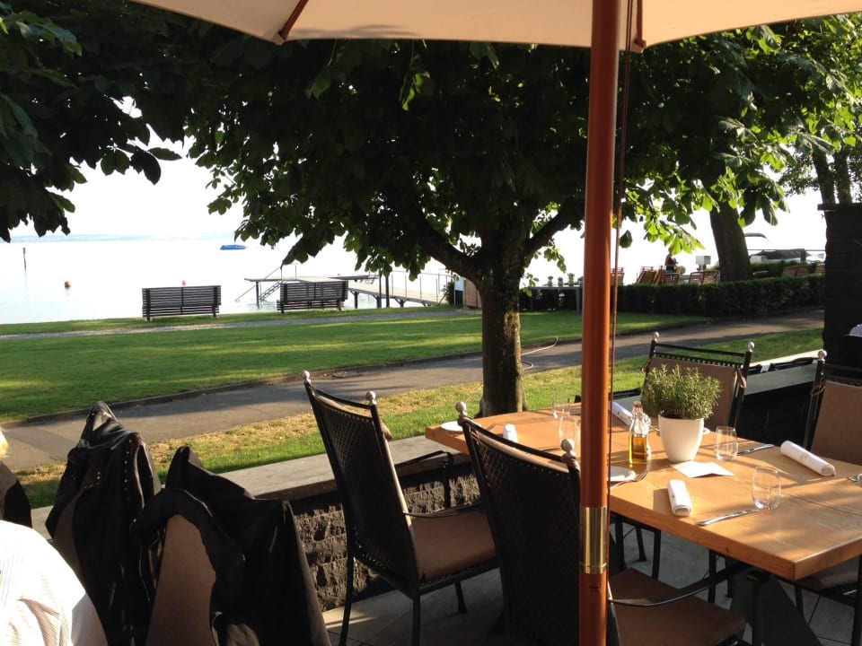 "Blick Von Der Terrasse" Hotel Heinzler Am See (Immenstaad ...