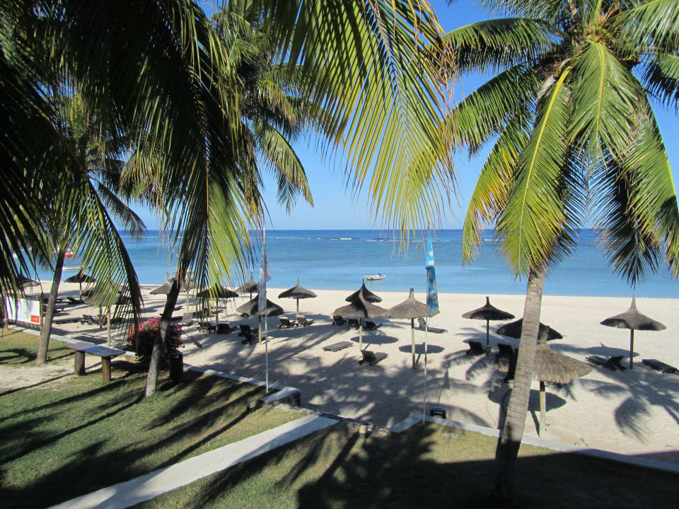 Aussicht vom Balkon Hotel Villas Caroline