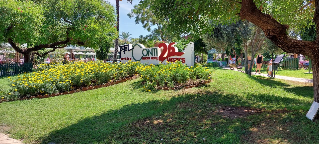 Gartenanlage Belconti Resort Hotel