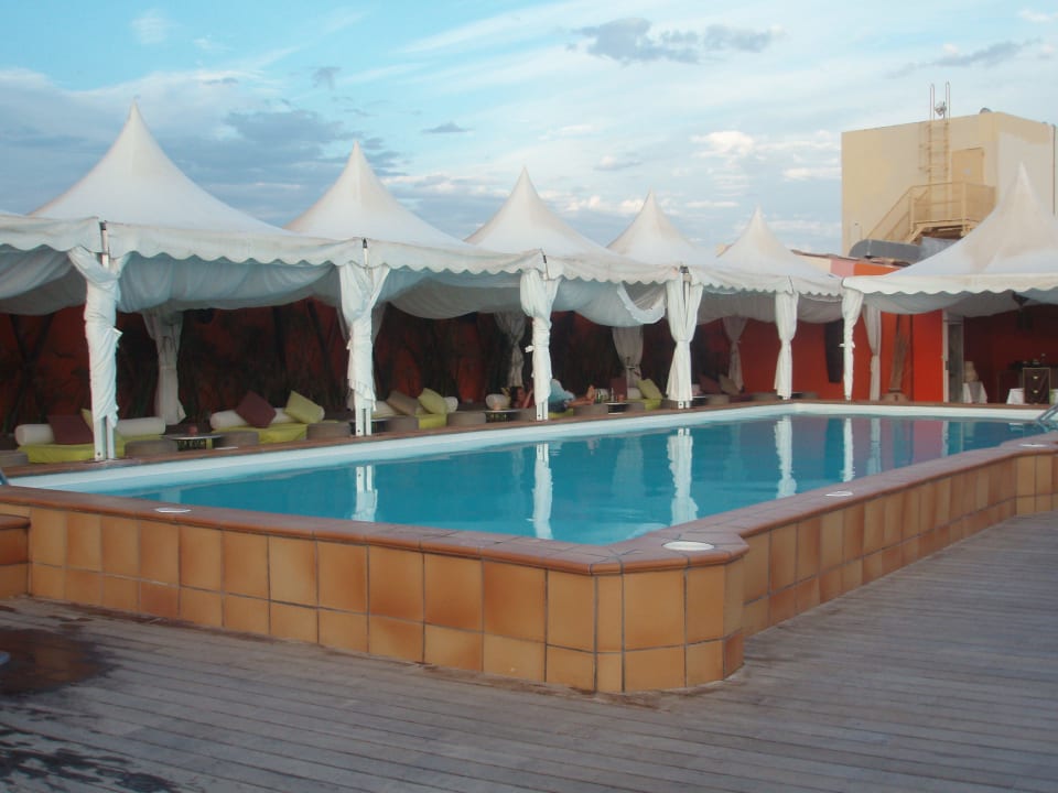 Pool auf der Dachterrasse Gloria Palace San Agustin Thalasso & Hotel