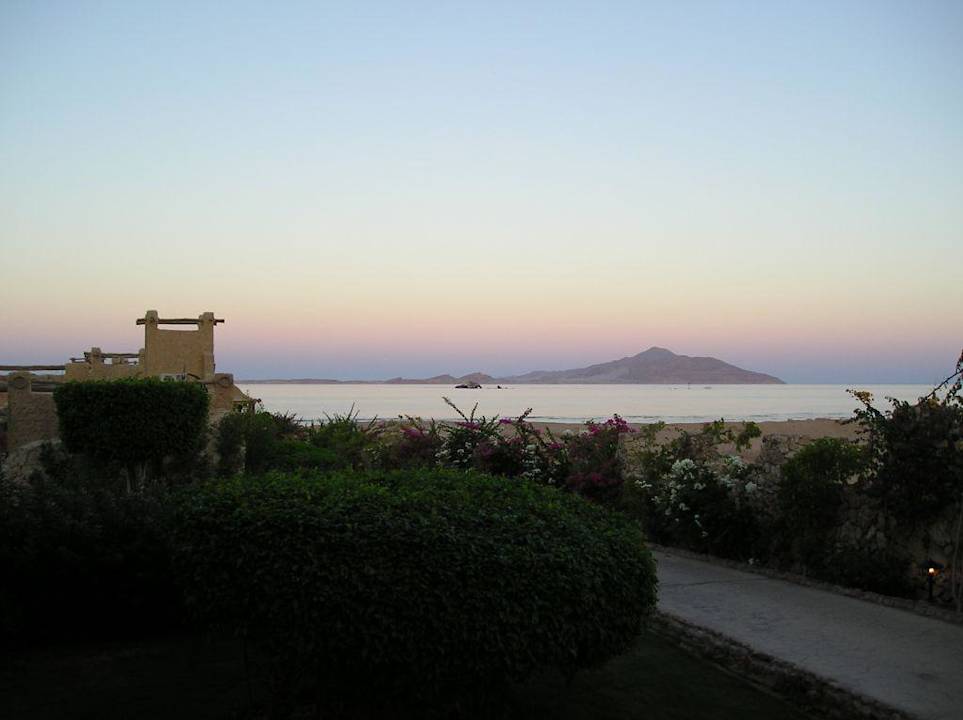 Die Insel Tiran mit dem russischen Schiffswrack Charmillion Sea Life Resort