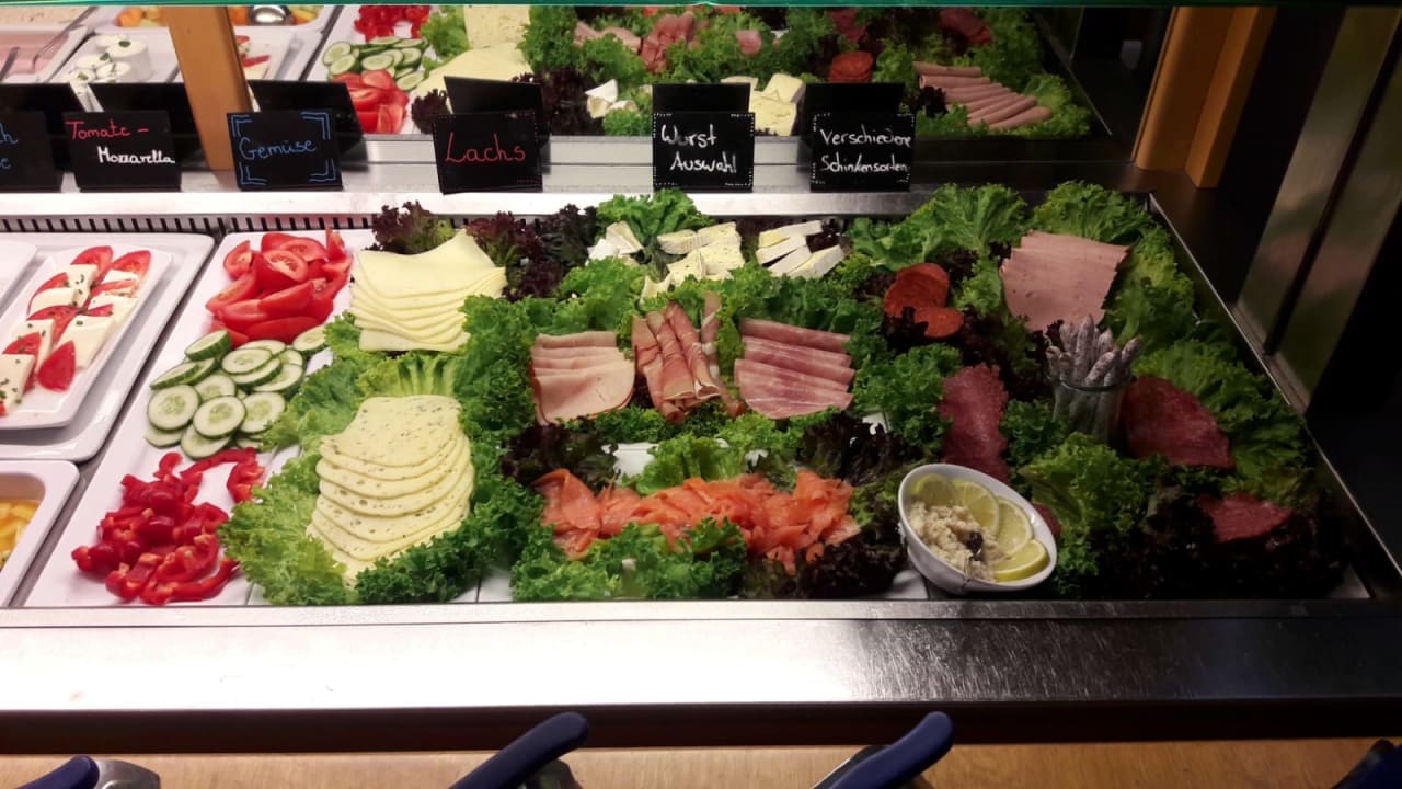 Super leckeres Frühstücksbüffet.  Best Western Plus Parkhotel Erding