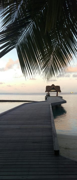 Eingangsbereich Kuramathi Maldives