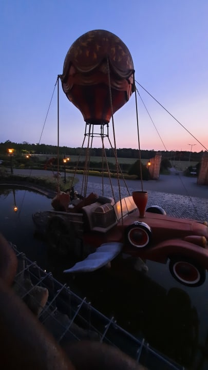 Ausblick Heide Park Abenteuerhotel