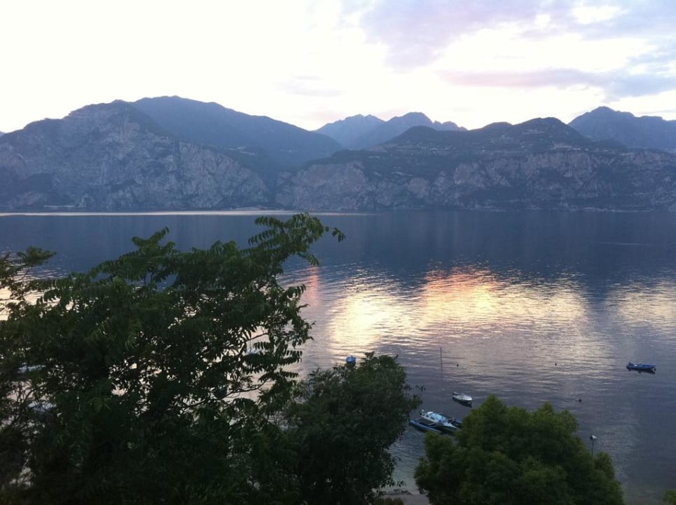 Blick von der Terrasse Hotel Garni Casa Alessandra