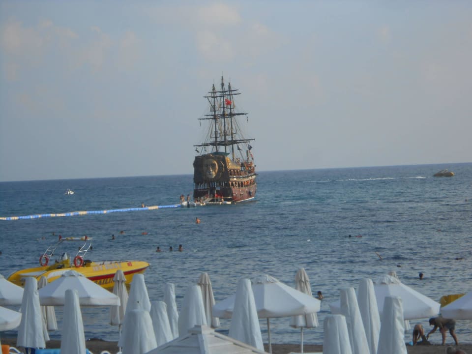 Piratenschiff, konnte man einen Ausflug mit machen Hotel Grand Side