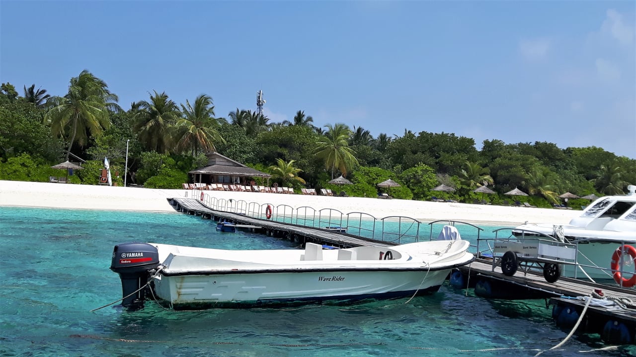 Landungssteg NH Collection Maldives Reethi Resort