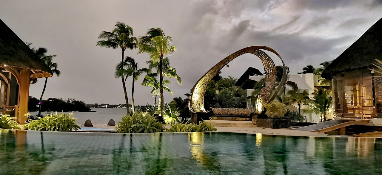 Ausblick Shangri-La Le Touessrok Mauritius