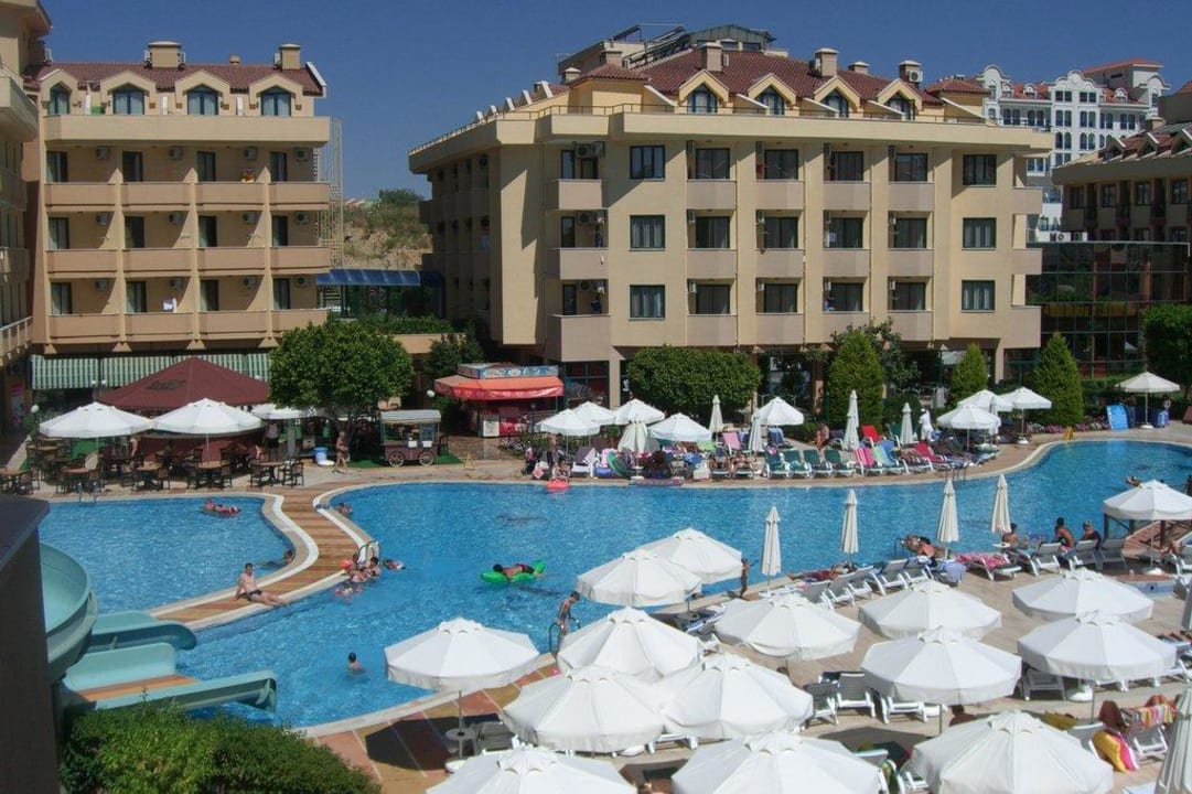 Bild von unseren Balkon Grand Seker Hotel