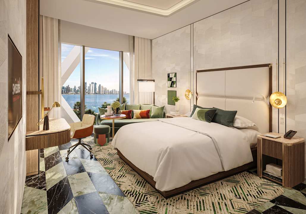 Zimmer Swissotel Corniche Park Towers Doha