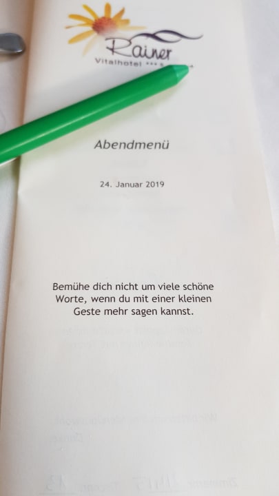 Gastro Vitalhotel Rainer