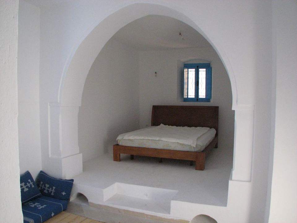 Traditioneller Schlafraum Villa Merian