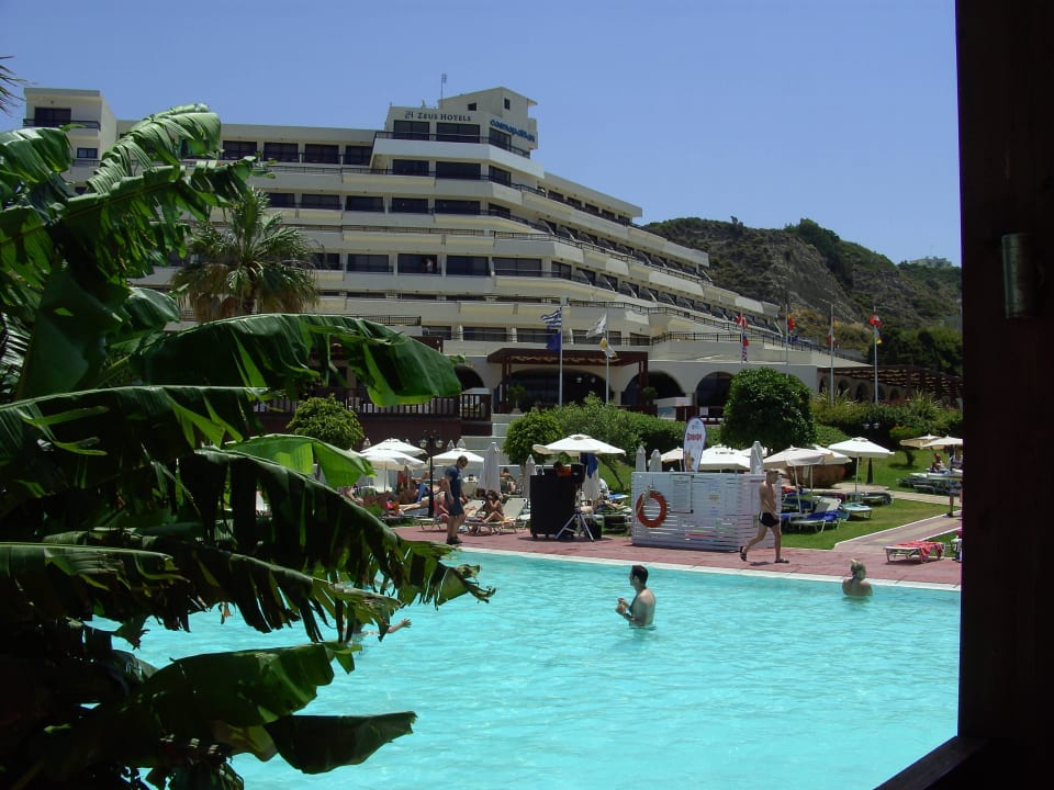 Sehr schön im Wind, wenn der Wind weht vom Meer entlang Sol Cosmopolitan Rhodes