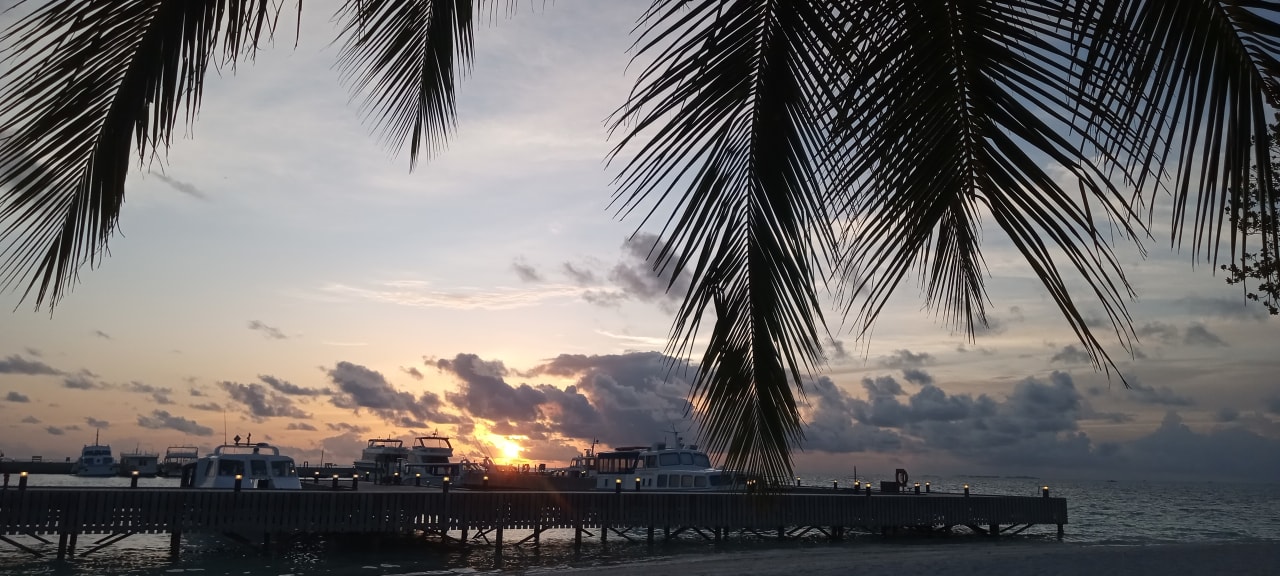 Ausblick Meeru Maldives Resort Island