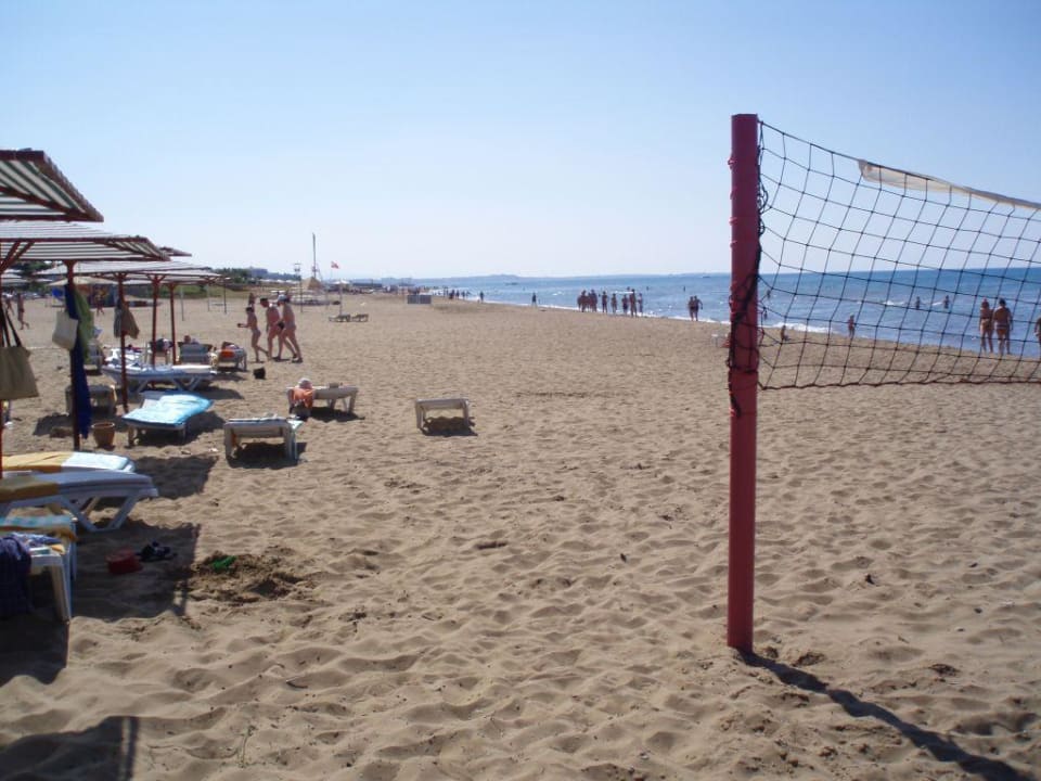 Strandabschnitt von unserem Hotel Silver Hotel