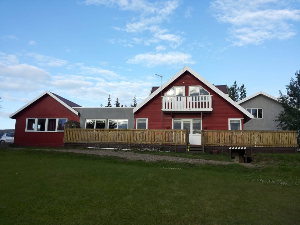 Blick zum Restaurant Guesthouse Egilsstadir