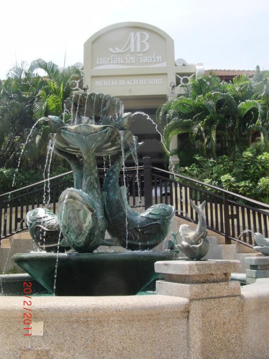 Hoteleingang Phuket Marriott Resort & Spa Merlin Beach