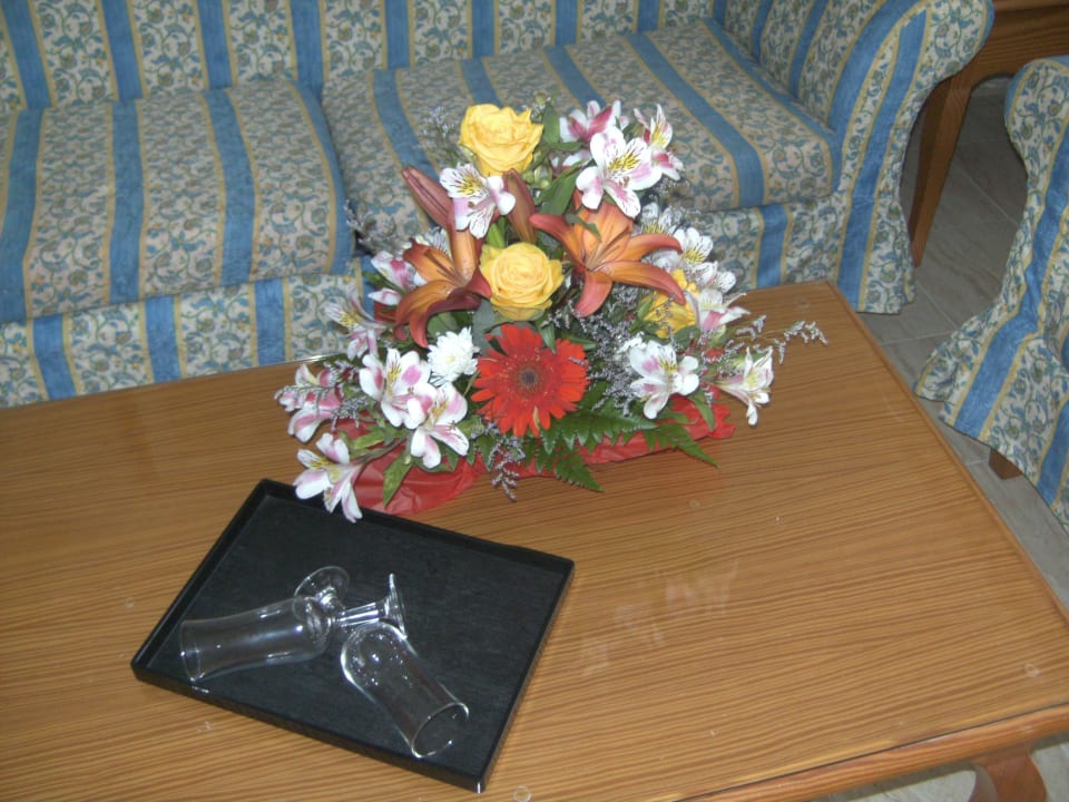 Begrüßung Hotel Riu Paraiso Lanzarote