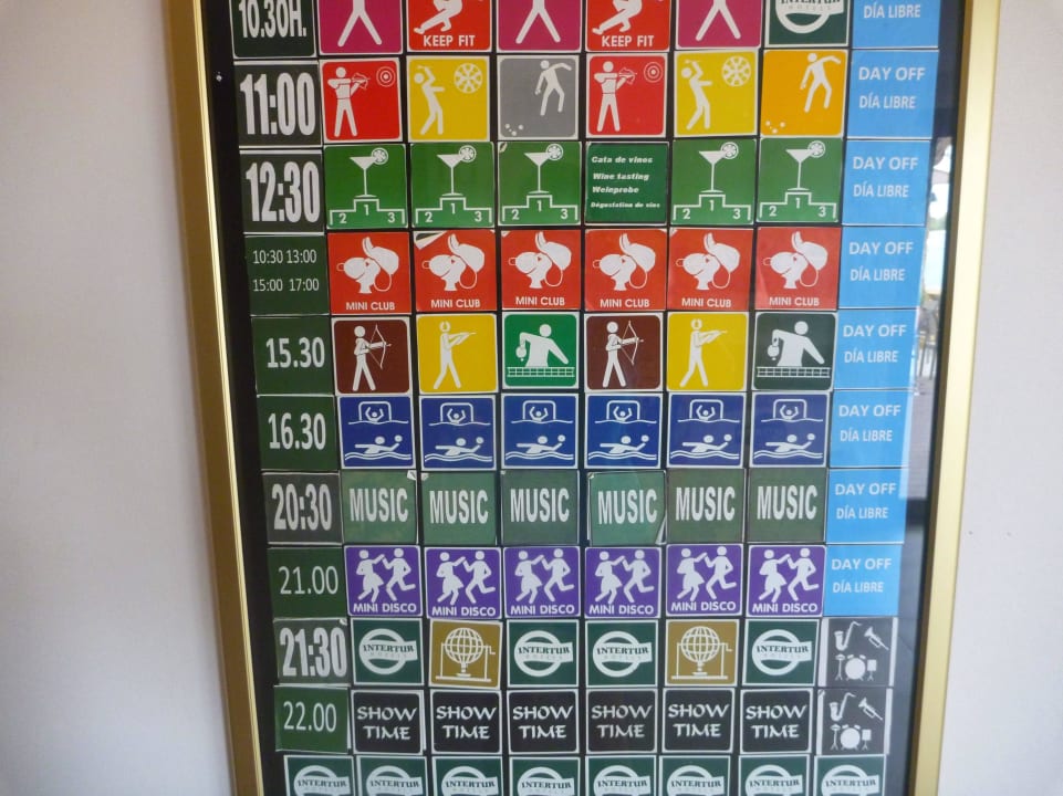 Info-Tafel für Animation NYX Hotel Ibiza - adults only