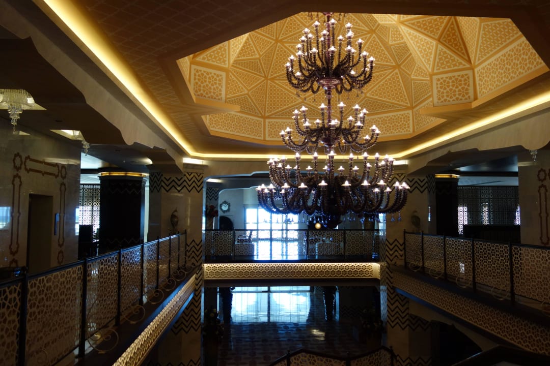 Eingangshalle Royal Taj Mahal Hotel