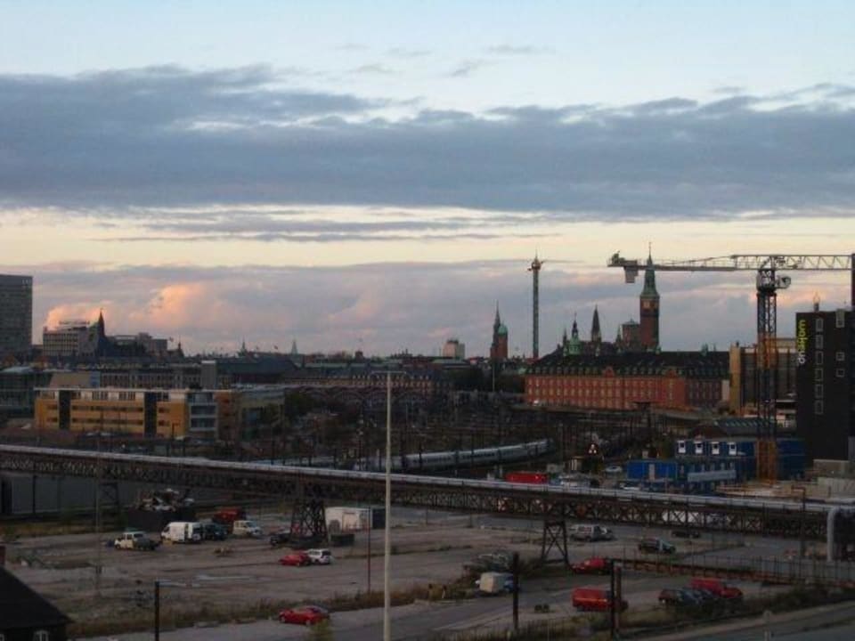 Blick von der 5.Etage Hotel Copenhagen Island
