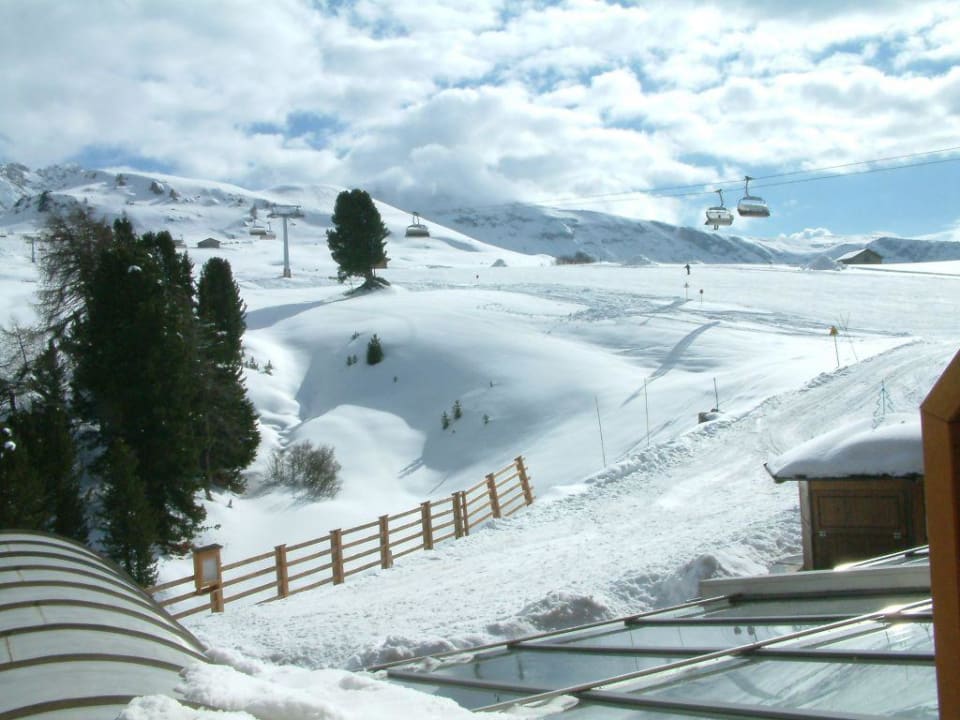 Ausblick aus dem Zimmer! Hotel Paradiso