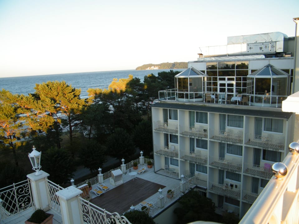 Schöner Ausblick vom Restaurant Rugard Thermal Strandhotel
