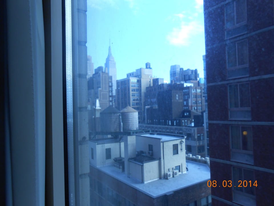Blick auf das Empire aus dem Zimmer Delta Hotels by Marriott New York Times Square