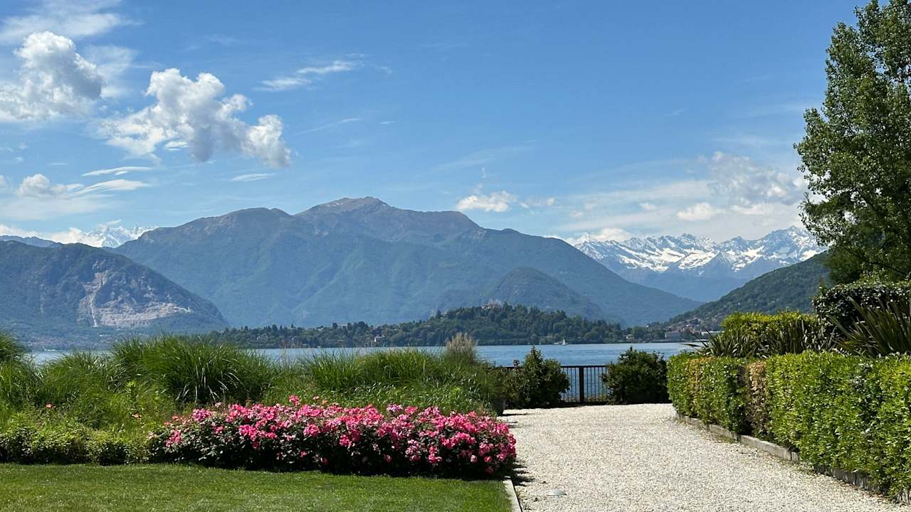 Gartenanlage Hotel de Charme Laveno